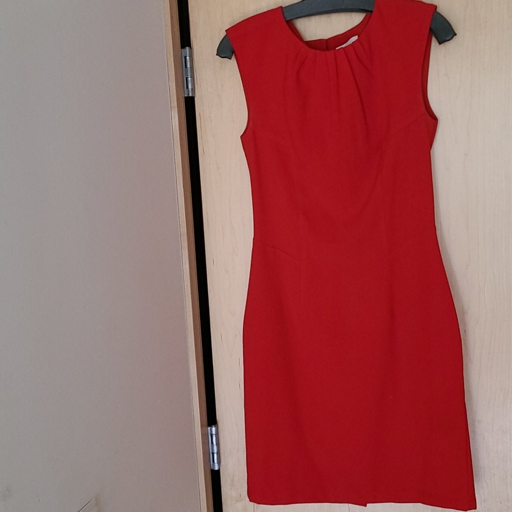Red dress